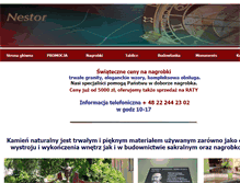 Tablet Screenshot of nagrobki-polska.pl